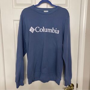 Columbia Classic Blue Crewneck Sweatshirt